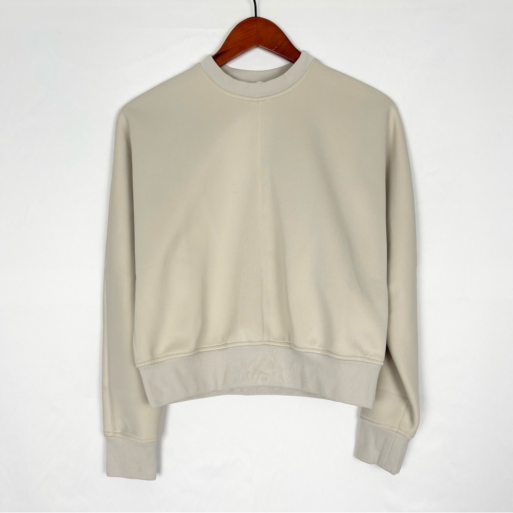 There Was One Crew Neck‎ Sweatshirt Cream Size S Italy